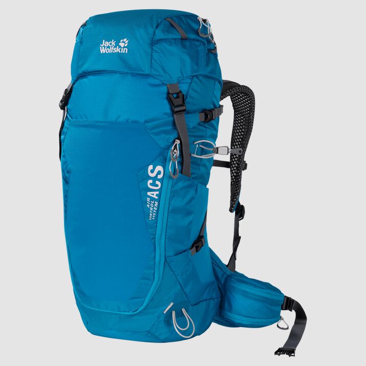 Mochila Senderismo Jack Wolfskin Crosstrail 30 St Hombre Azules Mexico-3675481